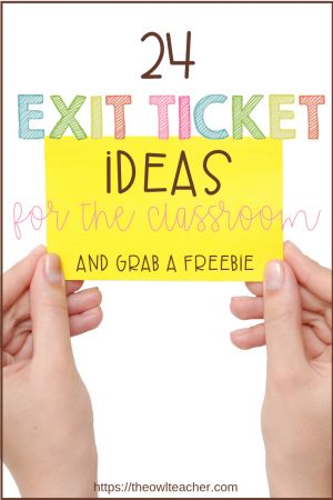 We've all used exit tickets in our classroom for informal assessment, but sometimes it can become boring. Read this post to get exit ticket ideas on how you can engage students with exit slips and still assess your students! Exit Ticket Ideas, Ticket Ideas, Ecosystems Projects, Ideas For The Classroom, Exit Slips, Writing Rubric, Exit Tickets, Teacher Conferences, Teaching Lessons