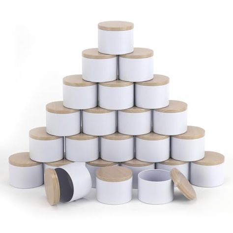 Kristy's Amazon Page Candle Making Party, Candle Making Jars, Candle Making Recipes, Organization Office, Diy Candle Making, Office Supplies Gift, Candle Tins, Gift Containers, Bulk Candles