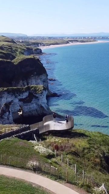 Ireland on Instagram: "Views for DAYS on the Causeway Coastal Route 🌊🤩 📍 Magheracross Viewing Point, County Antrim 🎥 Thanks to @travellernorthernireland #NorthernIreland #DiscoverNI #LoveNI #CausewayCoast #Antrim #CountyAntrim #Views #Ireland #HolidayGoals #Travelgram" Antrim Ireland, British Isles, Northern Ireland, Water, On Instagram, Travel, Instagram