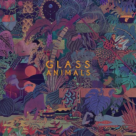 Cool Album Covers, Japanese Graphic Design, Album Cover Art, Animal Posters, Glass Animals, Room Posters, Album Art, Wall Collage, Graphic Design Illustration