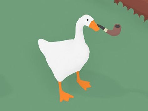 Goose Drawing, Untitled Goose Game, Goose Game, Duck Wallpaper, Duck Pins, Moral Dilemma, Duck Art, Funny Duck, Doodle Icon