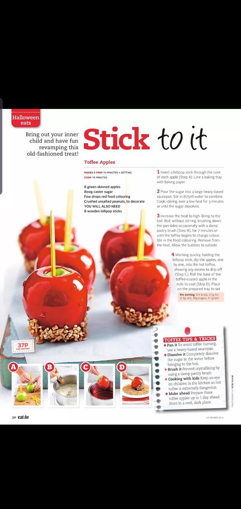 Toffee apples How To Make Toffee Apples, Toffee Apples Recipe, How To Make Toffee, Toffee Apples, Sugar Apples, Toffee Apple, Food Colouring, Cherry Flavor, Red Food