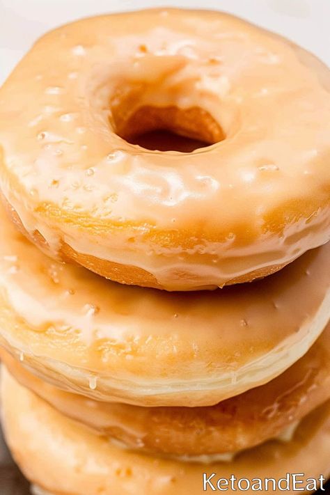 Carnivore Donuts With Caramel Glaze - KetoAndEat Donut Pan Recipe, Diet Desserts Recipes, Keto Donuts, Meat Diet, Caramel Glaze, Diet Desserts, Bariatric Recipes, Donut Glaze, Keto Dessert Recipes