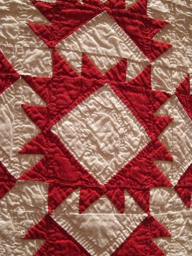 In 1868, however, a synthetic version of the dye became available. Prairie Quilt, Denim Quilts, Country Quilt, Two Color Quilts, White Quilts, Red And White Quilts, Pieced Quilts, Country Quilts, Red Quilts