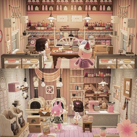 🍓Fragola🍓 Merengue and Freya’s strawberry bakery�🍰 where the first is specialized in strawberry cakes and the other in sweet strawberry bread🍞🥖🍓 Swipe to see their interiors➡️ -Marti🌸 🍰My lovely partners: @_secretly__me_ @peppycrossingplay @maffin.acnh @acnh.hakuisland @itsjulie.acnh @laurs_crossing @woodsy.crossing @chloeplays.yt @marigoldsmemories @cosy.chey @bellas.crossing 🔑- Nintendo switch virtual gaming hhp acnh aesthetic cute cozy builds ideas inspo Animal Crossing New Horizons...