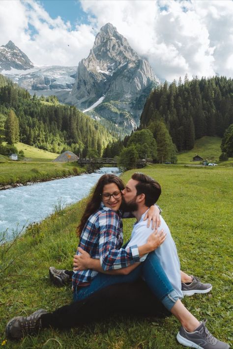 Rosenlaui Glacier, Switzerland | Rosenlaui Valley | Gletscherschlucht Rosenlaui | Rosenlaui Glacier Gorge | Couple In Switzerland, Rosenlaui Switzerland, Meiringen Switzerland, Switzerland Honeymoon, Aare Gorge, Places To Visit In Switzerland, Hiking Inspiration, Switzerland Photography, Sisters Photoshoot Poses