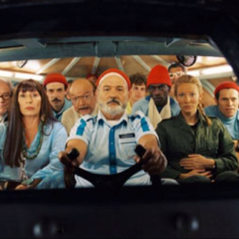 Team Zissou in the Life Aquatic. Life Aquatic With Steve Zissou, The Life Aquatic, Steve Zissou, Life Aquatic, Wes Anderson