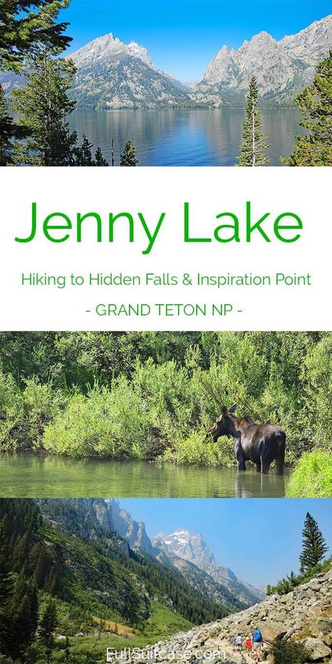 One Day in Grand Teton National Park – Jenny Lake Boat and Hike Park Jenny, Yellowstone National Park Vacation, Jenny Lake, Wyoming Vacation, Yellowstone Vacation, Yellowstone Trip, Wyoming Travel, National Park Vacation, Lake Boat