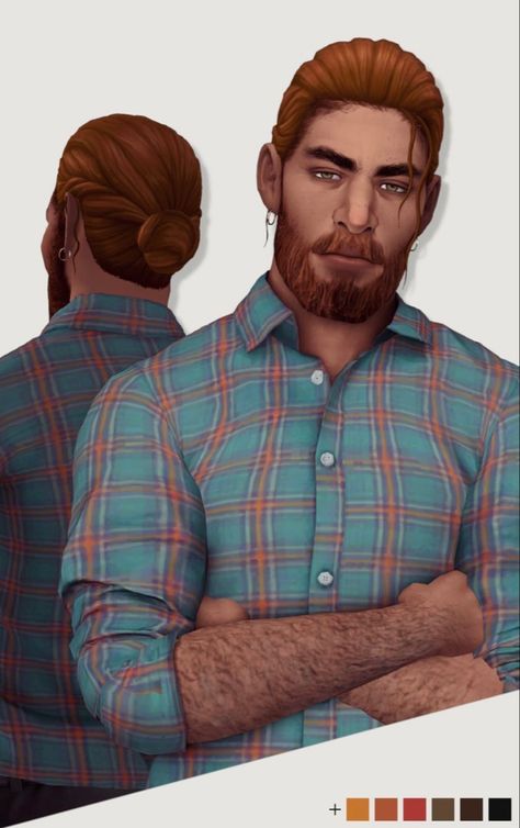 Sims 4 Hair Male, Sims 4 Male Clothes, Sims Medieval, Pelo Sims, Free Sims 4, Sims 4 Mm Cc, Male Hair, Sims 4 Cc Folder, Sims 4 Characters