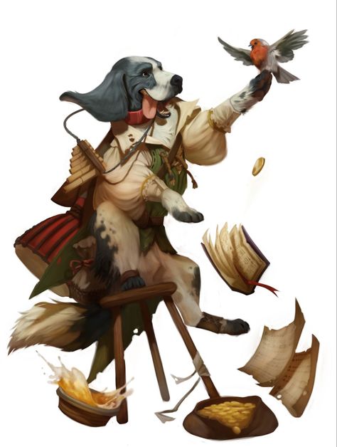 Adventurer Fantasy Art, Animal Adventures, Wolf Warriors, Myths & Monsters, Adventure Rpg, Canine Art, Dog People, Cat Artwork, Fantasy Warrior