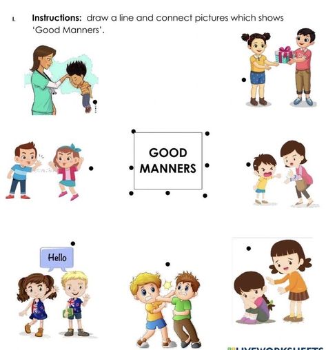 Classroom Objects, Bad Manners, Good Manners, English Lessons For Kids, English Lessons, Lesson Plan, Manners, Lesson Plans, Preschool