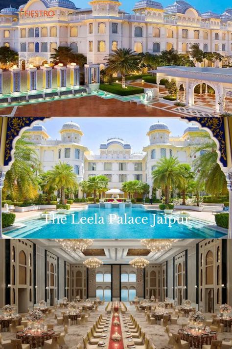 The Leela Palace Jaipur Wedding Leela Palace Jaipur, Destination Wedding Budget, Indian Wedding Venue, Jaipur Wedding, Wedding Luxury, Luxury Wedding Venues, Destination Wedding Planning, Wedding Costs, Outdoor Venues