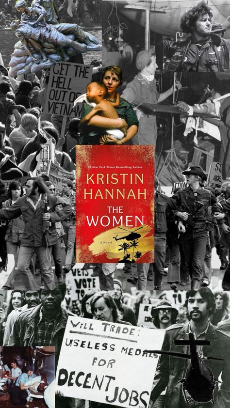 The Women by Kristin Hannah (2/26/24) (⭐️⭐️⭐️⭐️⭐️/5) The Women Kristin Hannah Aesthetic, The Women Kristin Hannah, Kristin Hannah Books, Kristin Hannah, Book Fanart, Book Aesthetics, Journal Art, Reading Journal, Book Aesthetic