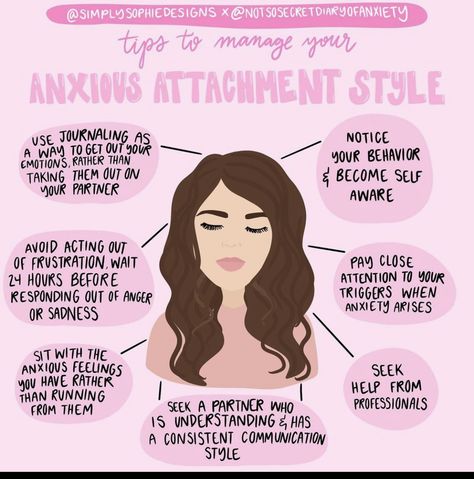 How To Stop Being Anxiously Attached, Preoccupied Attachment Style, Attachment Quotes, Time Journal, Energy Aesthetic, Understanding Emotions, Attachment Theory, Emotional Stability, Relationship Therapy