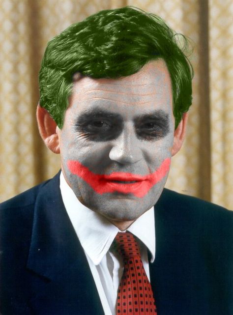 joker Jade Goody, James Gordon, Cool Photoshop, Gordon Brown, Famous Personalities, Margaret Thatcher, British Prime Ministers, Sean Connery, Oprah Winfrey