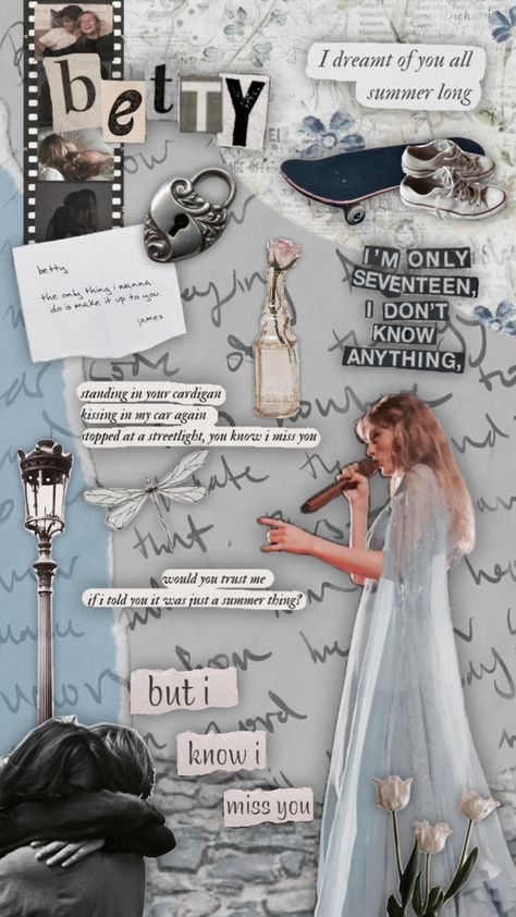 betty #folklore #taylorswift #betty #music #vintage Betty Folklore, Betty Taylor Swift, Taylor Swift Album, Taylor Swift Wallpaper, Street Light, Your Aesthetic, Seventeen, Dreaming Of You, Taylor Swift