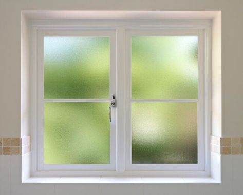 10 Bathroom Window Privacy Ideas That Won’t Sacrifice Style - Bob Vila Bathroom Window Glass, Bathroom Window Privacy, Bathroom Window Coverings, Bath Window, Glass Block Windows, Frosted Glass Window, Bathroom Window Treatments, Mold In Bathroom, Window In Shower