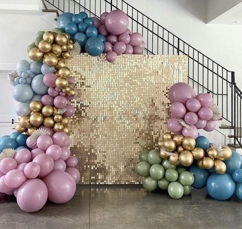 Gold Shimmer Wall, Shimmer Wall Panels, Shimmer Wall Backdrop, Balloons Galore, Sequin Wall, Sequin Backdrop, Gold Backdrop, Shimmer Wall, Birthday Party Theme Decorations