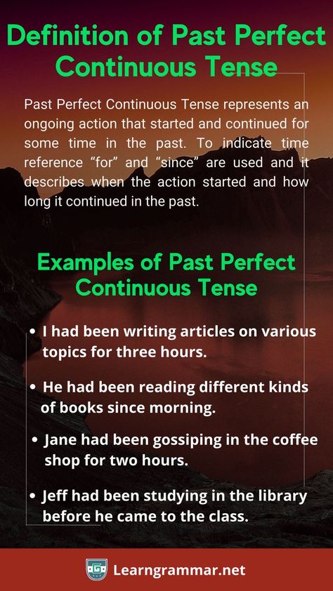 Past Perfect Continuous Tense, Writing Articles, Learn English Grammar, Past Tense, Words Matter, Past Perfect, English Class, Article Writing, English Vocabulary Words