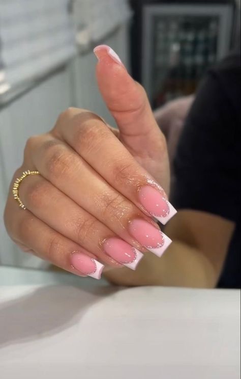 Ombré French Nails, Ombre French Nails, Ombre Nails Tutorial, Fly Nails, Nails Tutorial, Nail Art Pictures, Eyelash Extentions, French Tip Acrylic Nails, Dope Nail Designs