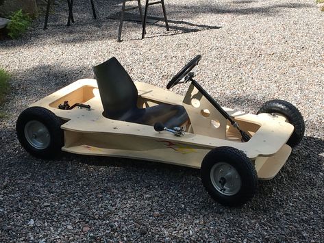 Wooden Go Kart, Soap Box Cars, Go Kart Frame, Homemade Go Kart, Go Kart Plans, Electric Go Kart, Wood Bike, Diy Go Kart, Wooden Bike