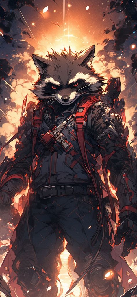 Raccoon Comic, Raccoon Wallpaper, X Men Costumes, Lock Screen Wallpaper Iphone, Cool Pokemon Wallpapers, Rocket Raccoon, 8k Wallpaper, Black Wallpaper Iphone, Ios Wallpapers