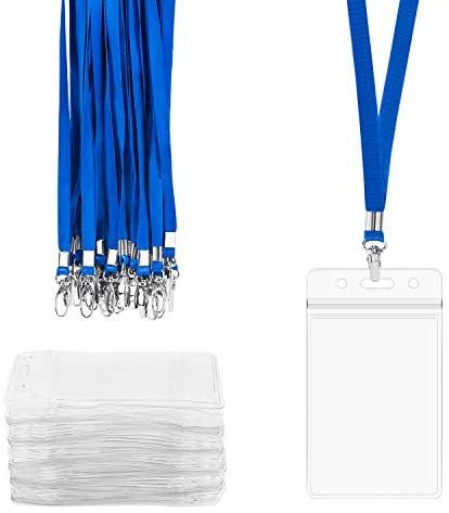 Amazon.com : Lanyard with ID Holder Vertical, 50 PCS Segarty Waterproof ID Card Holder with Lanyard Bulk, Plastic Work Name Badge Holder with Necklace String for Classroom Kids College Nurses Teachers Men Women : Office Products Hotel Keys, Business Student, Black Lanyard, Nursing Teacher, Card Model, Women Business, Name Badges, Photo Holders, Id Badge Holders