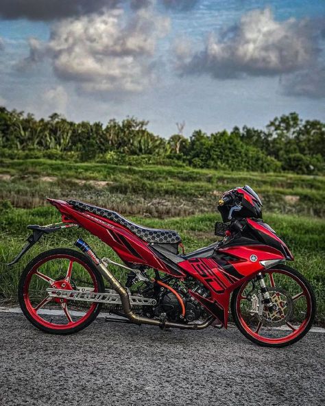 𝘠15𝘻𝘳 𝘔𝘢𝘭𝘢𝘺𝘢 𝘌𝘥𝘪𝘵𝘪𝘰𝘯 Y15 Modified, Moto Y15, Y15zr Modified, Honda Ex5, Moto Bike, Super Bikes, Cool Bikes, Bike, Quick Saves