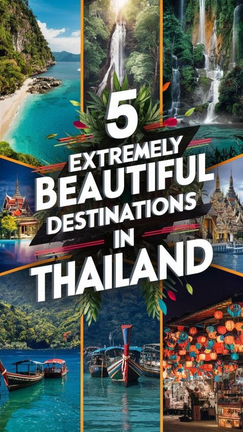 Read if you want to know the best things to do in Thailand and how to plan your Thailand itinerary. You’ll get tips for visiting Thailand, including must-visit places and Thailand travel destinations. Save this pin to your travel board for later and get ready for your Thailand vacation by checking out this article. Thailand Must Do, Visiting Thailand, Places In Thailand, Things To Do In Thailand, Thailand Tourist, Thailand Destinations, Thailand Travel Destinations, Thailand Itinerary, Thailand Vacation