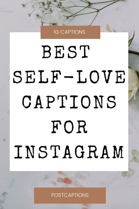 75 Self-Love Instagram Captions Instagram Self Love Captions, Loving Myself Captions Instagram, Self Love Caption For Instagram, Ig Post Captions Self, Ig Captions For Self Love, Self Care Ig Captions, Self Love Hashtags For Instagram, Ig Captions Self Love, Self Love Picture Captions