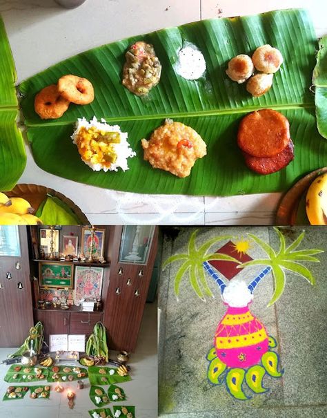 Pongal Festival Recipes –Thai Pongal Recipes | Chitra's Food Book Thai Pongal, Sweet Pongal, Pongal Festival, Pongal Celebration, Happy Pongal, Rice Varieties, Diwali Wishes, Lunch Menu, Harvest Festival