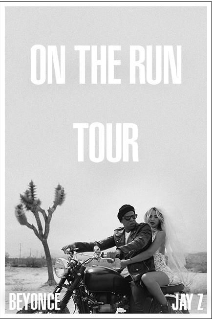 Beyoncé & Jay Z Release New Poster For On The Run Tour Street Etiquette, On The Run Tour, 365 Jar, Beyonce Lyrics, Lana Del Rey Music, Lana Del Rey Quotes, Queen Bee Beyonce, Lana Del Rey Songs, Music Poster Ideas