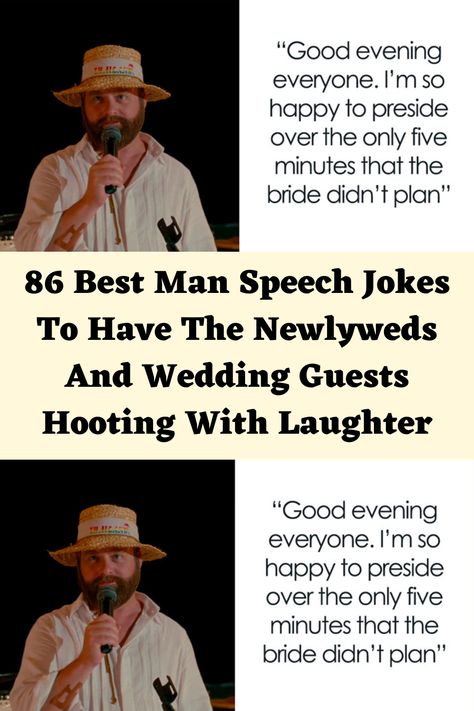 Best Man Jokes Speech, Best Man Jokes, Mc Jokes Wedding, Funny Speech Ideas, Groomsmen Speech Ideas, Short Best Man Speech Examples, Best Man Speech Jokes, How To Write A Best Man Speech, Best Man Speech Funny