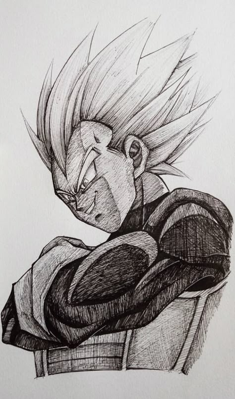 Vegeta Ultra Ego Drawing Sketch, Goku And Vegeta Sketch, Vegeta Drawing Sketch, Dragon Ball Z Sketch, Dragon Ball Sketch, Vegeta Sketch, Dbz Sketch, Vegeta Drawing, Dragonball Drawing