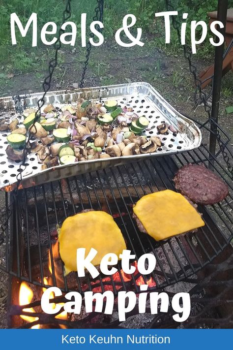 Keto Camping Meals, Keto Camping, Camping Meal Planning, Camping Food List, Healthy Camping Food, Best Camping Meals, Camping Dinners, Easy Camping Meals, Campfire Food