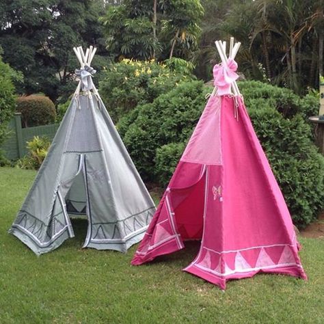 Tent Sewing Pattern, Pvc Playhouse, Teepee Pattern, Tee Pee, Rustic Flower Girls, Wee Folk, Kids Play Tent, Playhouse Outdoor, Teepee Kids