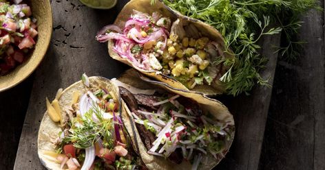 Being based out of Texas, it’s no surprise that we’re big fans of tacos. That said, we’re pretty excited to see not just one, but three street taco recipes in Steak Street Tacos Recipe, Street Taco Recipes, Steak Street Tacos, Street Tacos Recipe, Magnolia Table Recipes, Steak Taco, Joanna Gaines Recipes, Street Taco Recipe, Street Taco