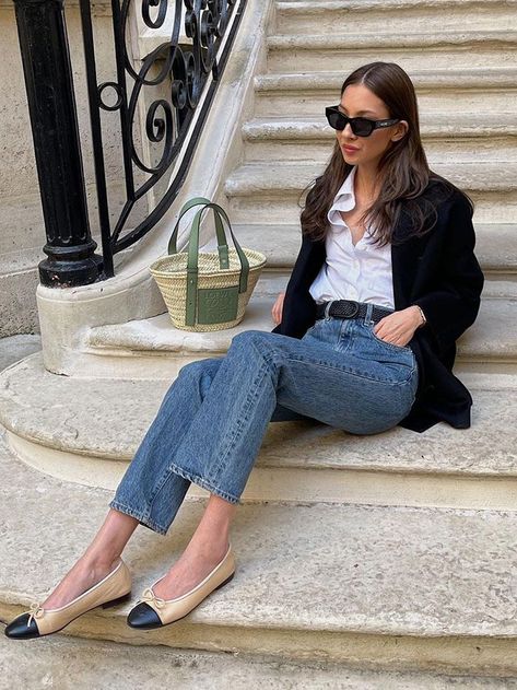 29 Jeans We're Buying Right This Second From Nordstrom's Epic Sale Jeans For Big Thighs, Edgy Boots, Style Guru, Classic Blouses, French Girls, Loose Fit Jeans, High Waist Fashion, Citizens Of Humanity Jeans, Perfect Jeans