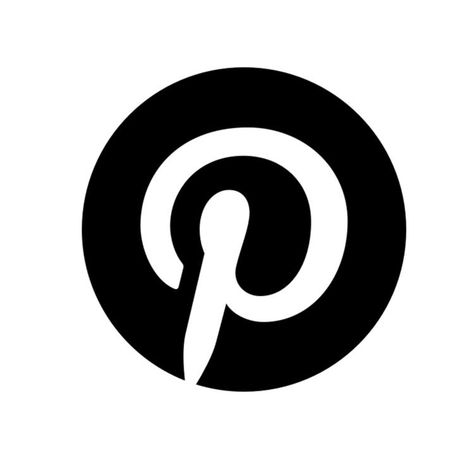 Pinterest App Icon, Ipad Image, Theme Iphone, Android Icons, Icon Widget, App Store Icon, Black App, Apple Icon, Pinterest App