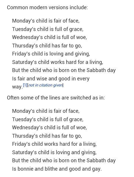 Monday's Child Poem, Mondays Child Poem, Mondays Child, Drawing Area, Monday's Child, Kids Poems, Children's Rights, Beautiful Quotes, True Stories