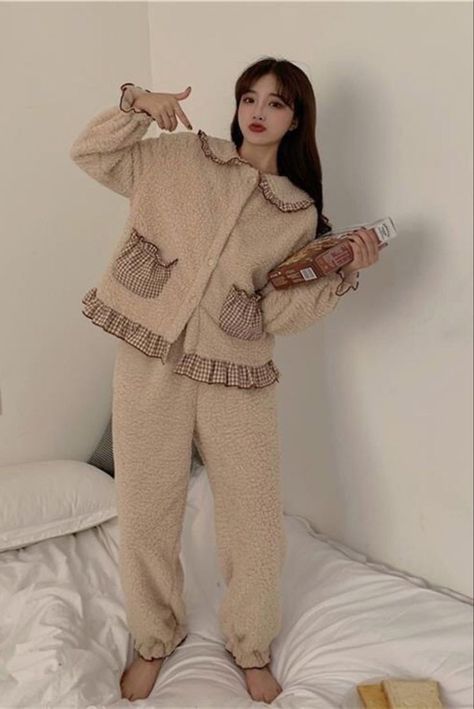 Women Nightwear Outfit, Winter Night Suit, Nightwear Outfits, Pajamas Aesthetic, Night Suit For Women, Korean Outfit Street Styles, Stylish Hijab, Pajama Fashion, Victoria Secret Outfits