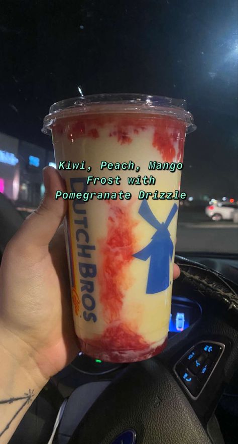 Dutch Bros Drink Ideas, Healthy Dutch Bros Drinks, Best Dutch Bros Drinks, Duch Bros Drinks, Dutch Bros Orders, Dutch Bros Drinks Lemonade, Dutch Drinks To Try, Dutch Bros Drinks Recipes, Dutch Bros Secret Menu Drinks