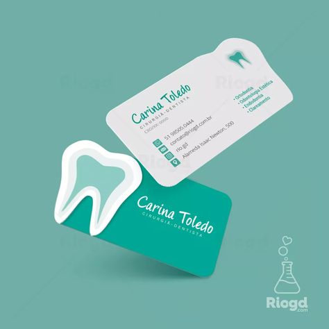 Dental Design Interior, Dental Wallpaper, Dental Business Cards, Dental Clinic Logo, Medical Business Card, Teeth Logo, Dental Business, Dentist Logo, Dental Logo Design