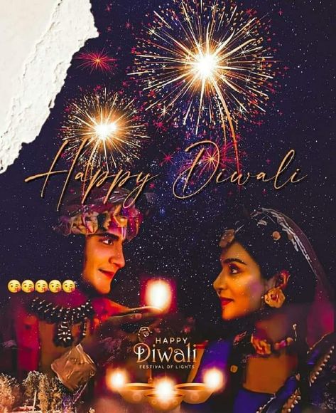 Happy Diwali Images Krishna, Happy Diwali Radha Krishna Images, Diwali Wishes For Girlfriend, Happy Diwali Couple Images, Happy Diwali Love Couple, Radha Krishna Diwali Images, Dipawali Picture, Dandiya Photography Poses, Happy Diwali My Love