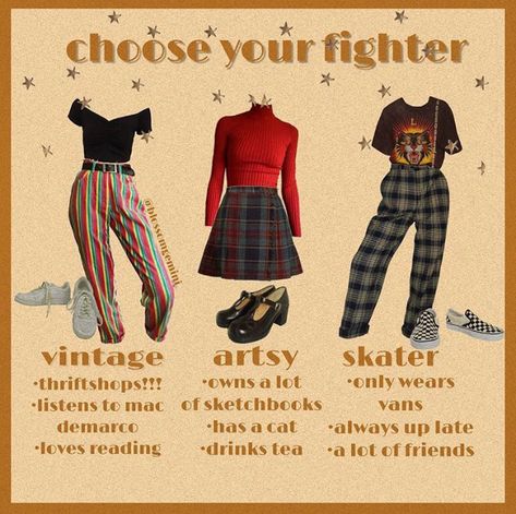 replace vans with docs on skater and im totally skater and artsy Choose Your Fighter, Mood Clothes, Estilo Grunge, Outfit Collage, Old Fashioned Cocktail, Ropa Diy, Estilo Punk, Foto Vintage, Zooey Deschanel