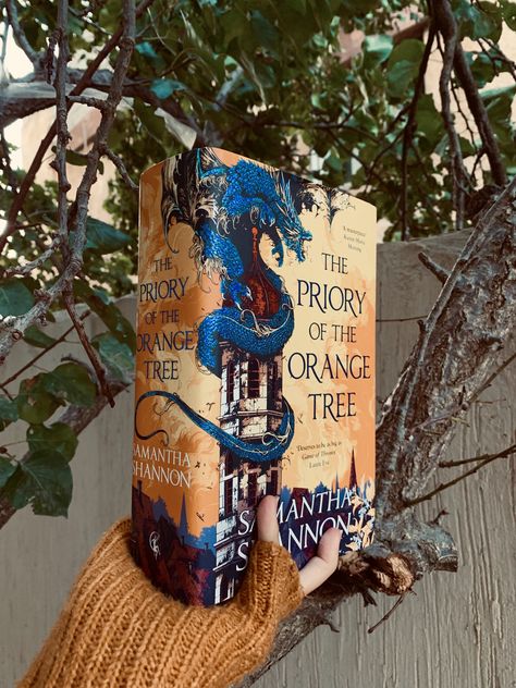 The Priory Of The Orange Tree Book, The Priory Of The Orange Tree Aesthetic, Priory Of The Orange Tree Aesthetic, The Priory Of The Orange Tree, Queer Books, Book Cover Illustration, Fantasy Books To Read, Unread Books, Recommended Books To Read