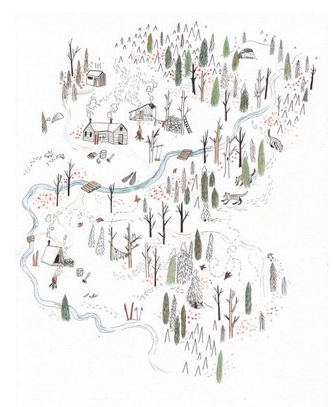 Backgrounds Landscape, Red Mountain, Hand Drawn Map, Drawn Map, Fantasy Map, Illustrated Map, Mountain Resort, Map Design, Street Art Graffiti