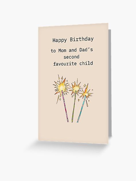 Happy Birthday To Mom, Birthday Wishes Greeting Cards, Hilarious Birthday Cards, Birthday Greetings Funny, Birthday Wishes Greetings, Sibling Rivalry, Brother Birthday, Funny Birthday Card, Happy Birthday Mom