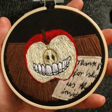 Winning Smile, The Magnus Archives, Human Teeth, Hoop Art, A Smile, Cross Stitch Embroidery, Embroidery Stitches, Anatomy, Sketch Book