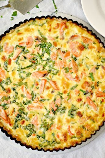 Use leftover salmon to create an entire meal with this Salmon Quiche Recipe! Leftover Salmon Recipes, Salmon Quiche, Canned Salmon Recipes, Leftover Salmon, Quiche Recipes Easy, Family Brunch, Frugal Mom, Quiche Recipe, Salmon Cakes